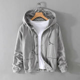 Ramie Buttoned Hoodie