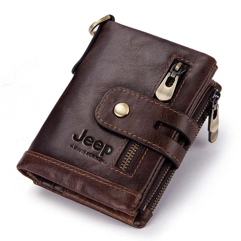 SwiftZip Horsehide Bifold Wallet