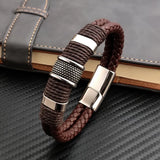 Urban Warrior Stainless-Clasp Wristband