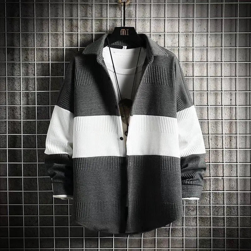 Modern Stride Men's Knit Coat