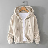 Ramie Buttoned Hoodie