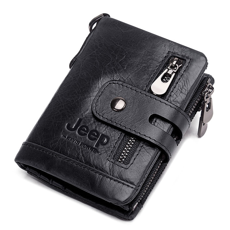 SwiftZip Horsehide Bifold Wallet