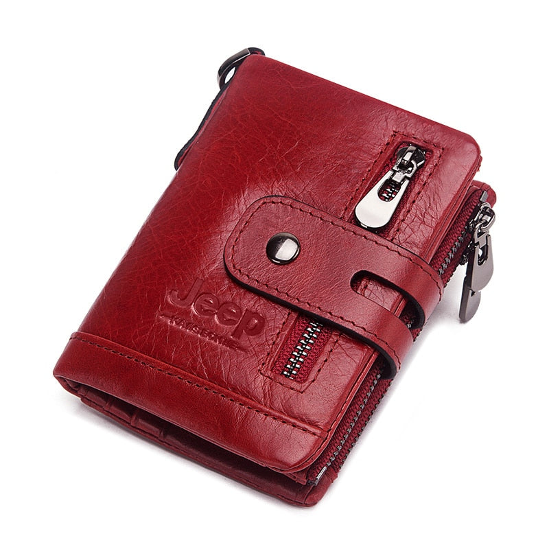 SwiftZip Horsehide Bifold Wallet